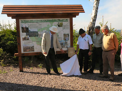 Gipfelbucheinweihung