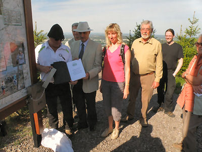 Gipfelbucheinweihung